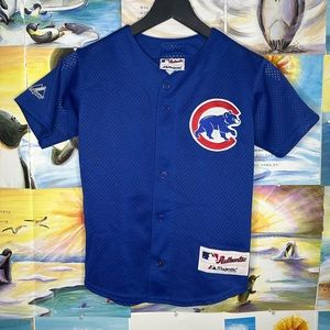 Authentic Majestic Chicago Cubs Kids Jersey